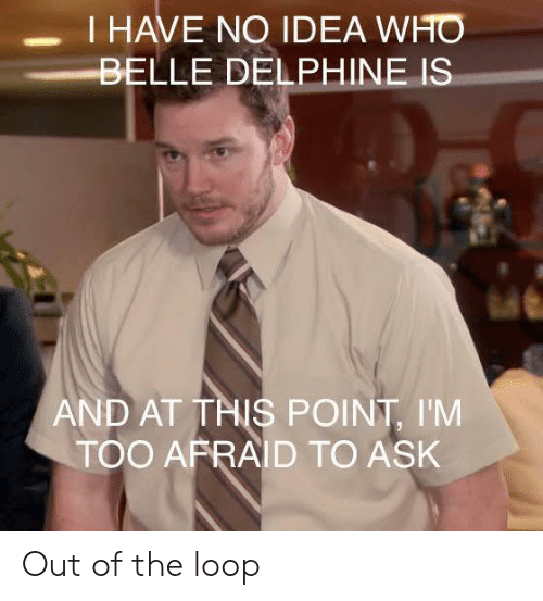 Belle delphine pressing sexy tits loop