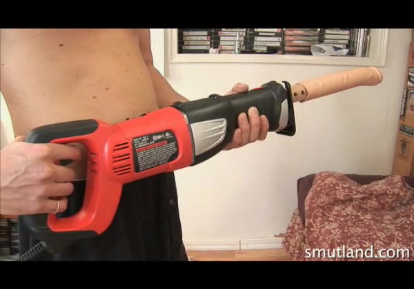 Meat reccomend drilling pussy with power tool