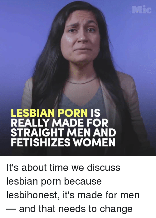Lesbian man straight