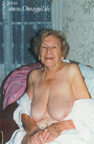 Old old saggy granny