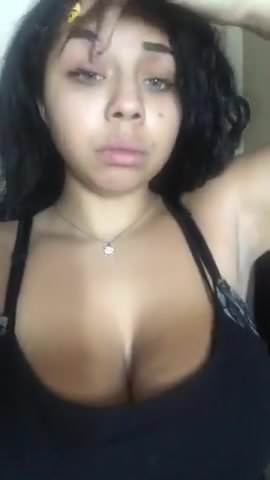 Black girl with boobs periscope
