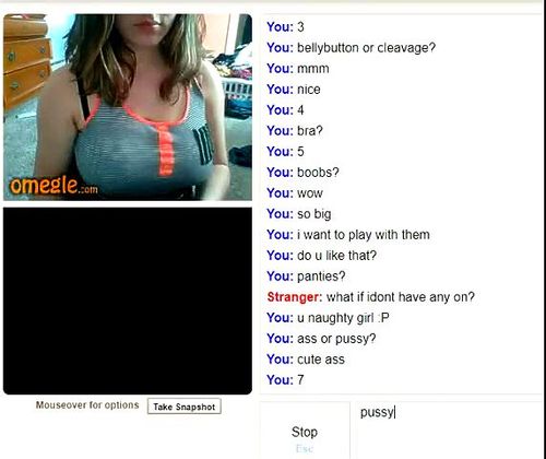best of Boobies play omegle girl with