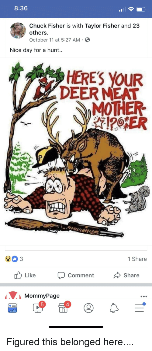 Mother fucking deer