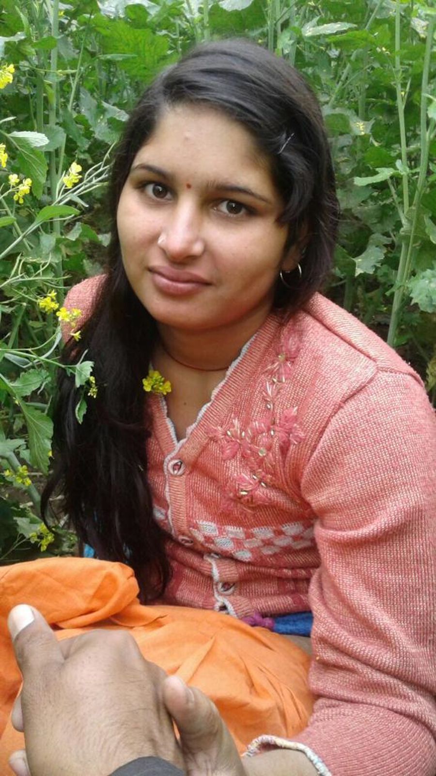 Very beautiful indian girl outdoor