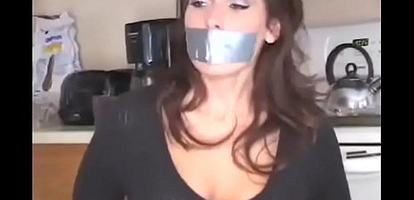 Snicky S. reccomend daphne wrap gagged