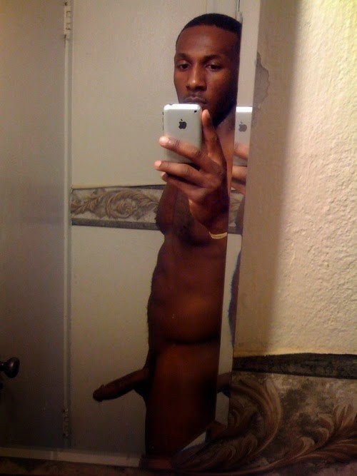 Naked black males self pic