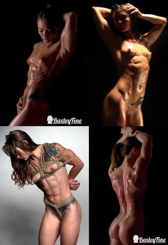 Sexy muscle girl women came