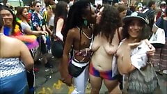 Nude girl at pride