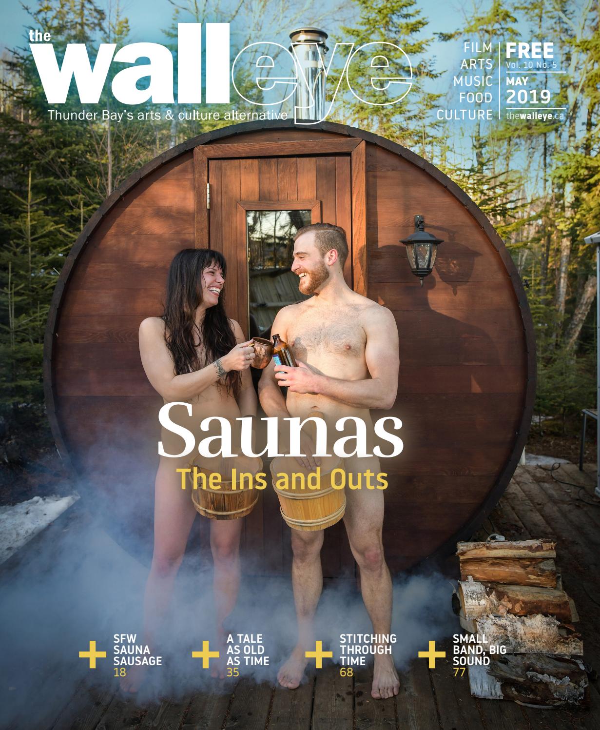 Sarah works sweat sauna powered