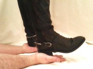 Marigold recomended asian giantess heels boots stomping