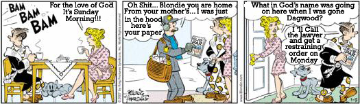 Blondie bumstead porn