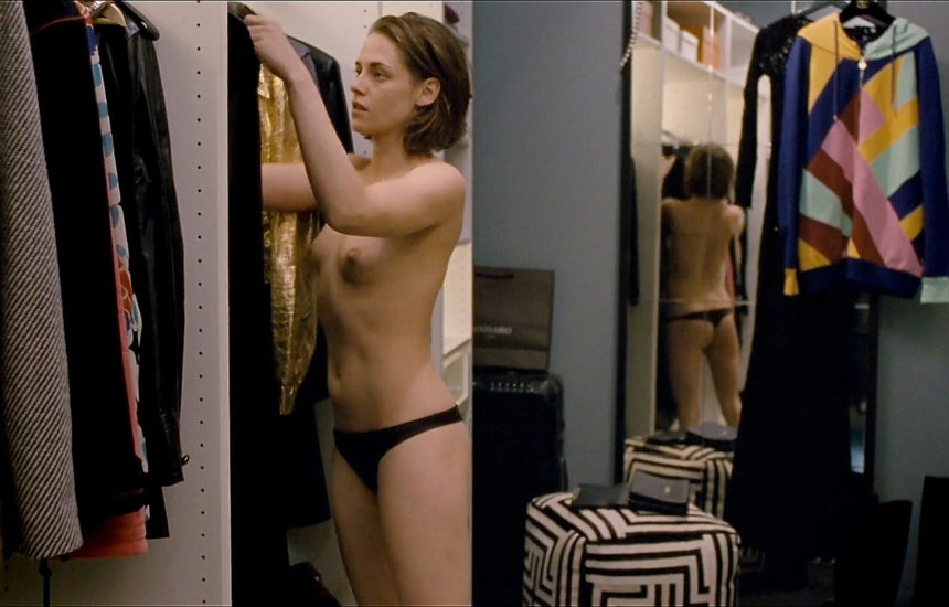 Kristen Stewart - On The Road - Topless & Threesome.