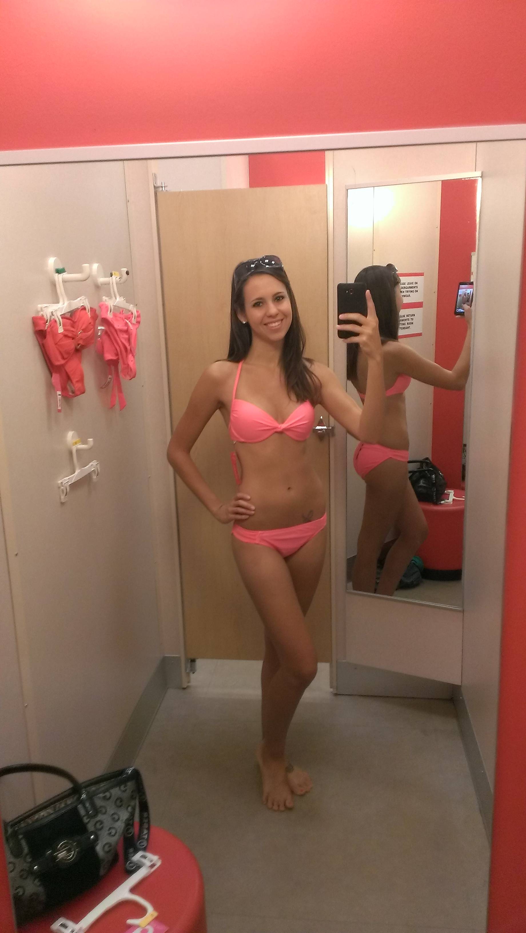 Hot naked girls in changing room