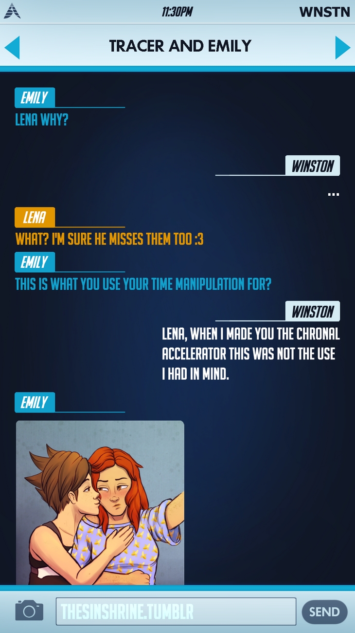 Animation tracer emily from game