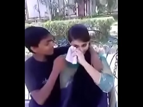 Indian boobed girl having public