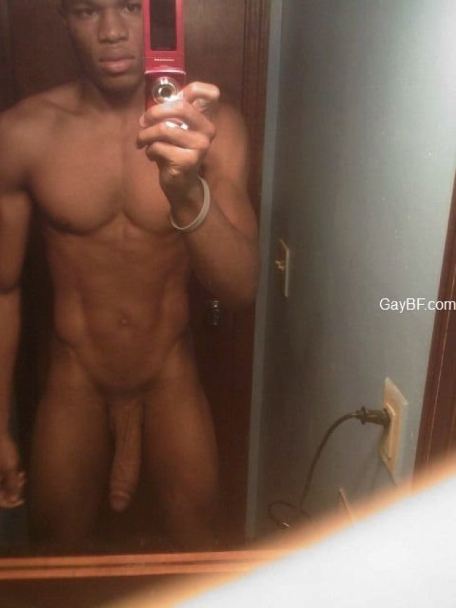 best of Guy pic black naked mirror