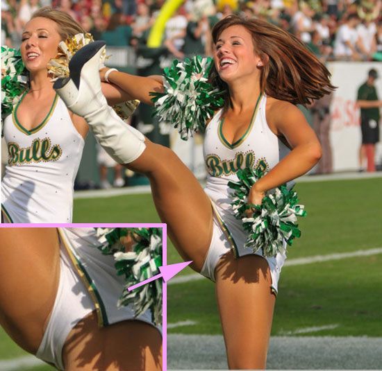 Actual cheerleader upskirt pics free porn images