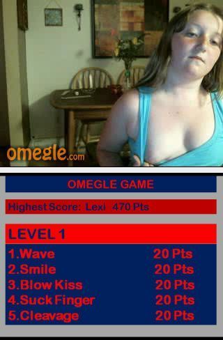 Omegle point game with brush