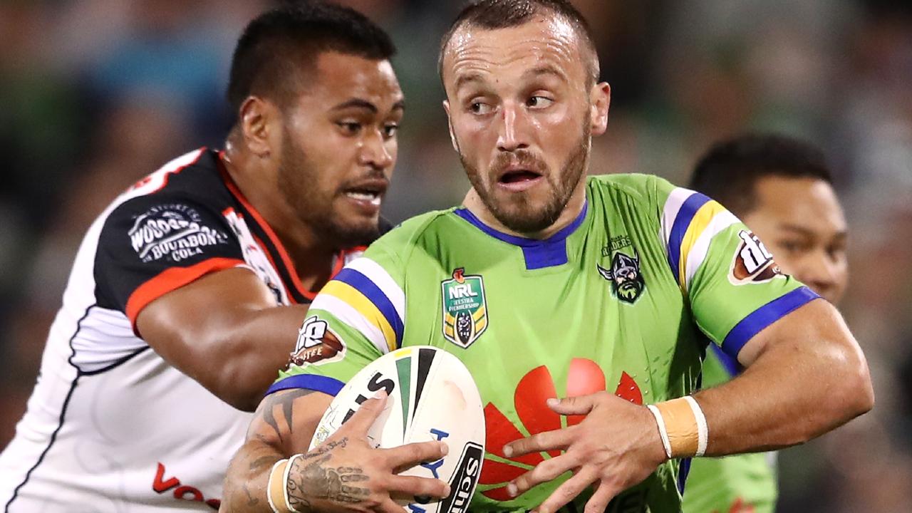 Canberra raiders west tigers double