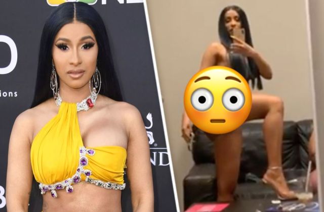 Cardi B compilation of stripping.