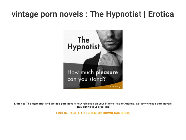 Trinity recomended hypnosis erotic pleasure