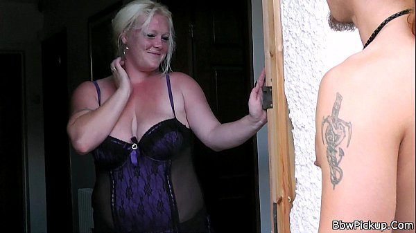 Gully reccomend fatty lingerie seduces garden worker