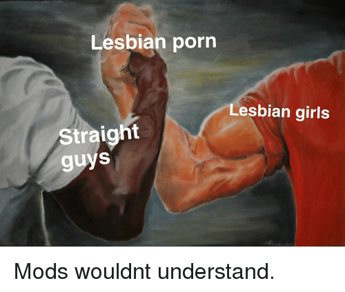 Lesbian man straight