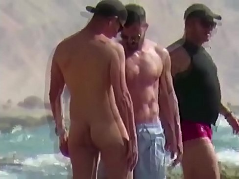 Nude beach hiking swim handjob