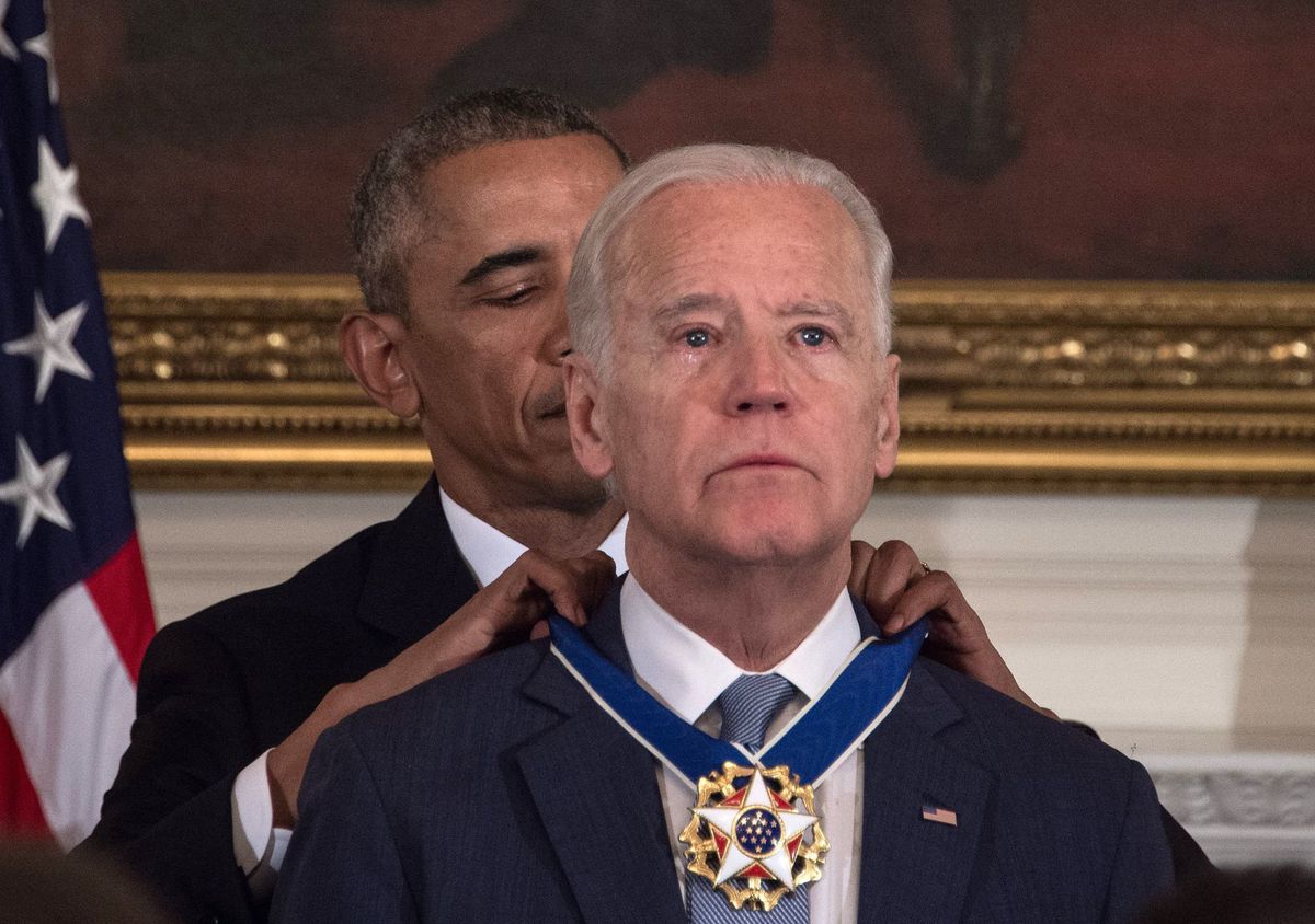 best of Obama medal president gives biden