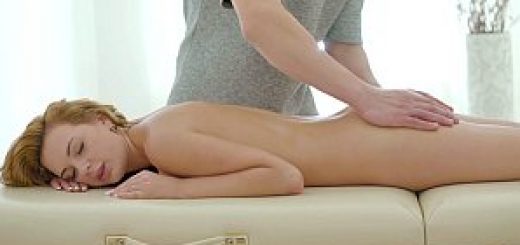 Super first time massage virgin pussy