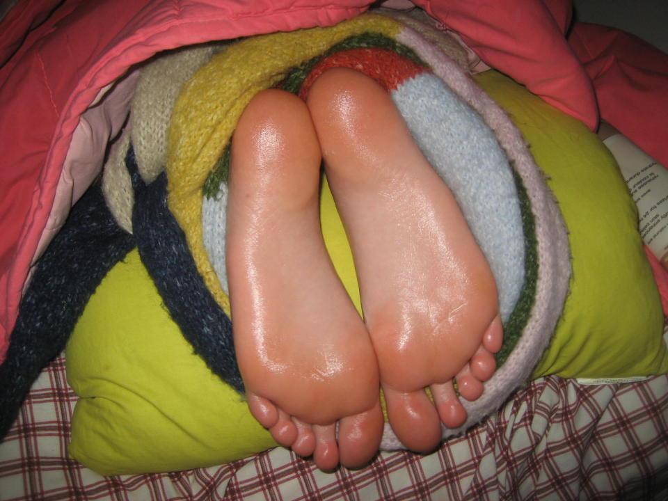 best of Feets teen girlfriend sexy oiled