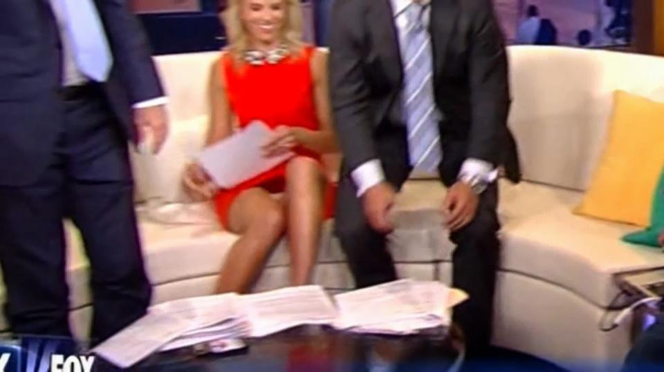 Spike reccomend upskirt views of reporters