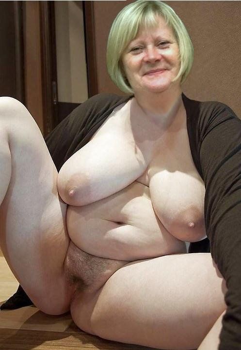 Busty Grandma Nude