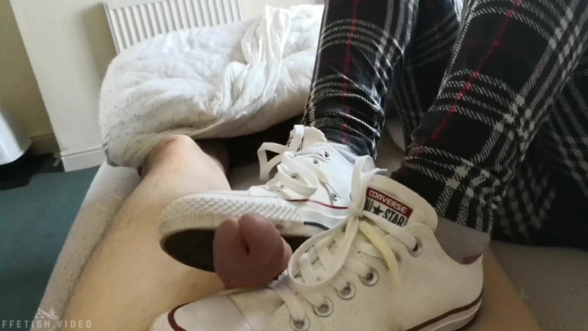 White converse shoes